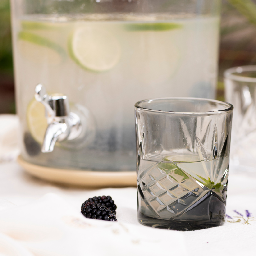 Køb Drikkeglas med mønster Londonl | 39,95 | Fri fragt over 149 kr. | Hurtig levering | Dag til dag levering | Ib Laursen | Glas, Cafeglas, Kaffeglas, Vandglas, Drikkeglas, Klassisk, Elegant, Facette slebet 