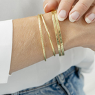 Køb Armbånd i guldbelagt messing | fra 219,95 | Fri fragt over 149 kr. | Hurtig levering | Dag til dag levering | Ib Laursen | Smykke, Jewelry, Armring