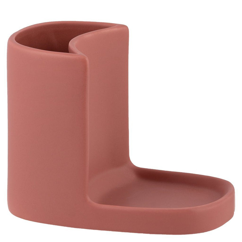 2. sortering PLINT sæbe og børsteholder terracotta rose