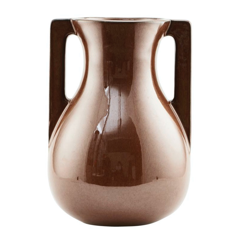 Køb Vase Mississipi Brun | 449,00 | Dag til dag levering | Urtepotte, Potte, Blomstervase, Tørrede græsser