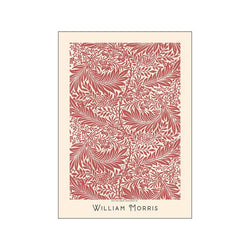 Køb Plakat Spring | fra 249,95 | Billede, Kunst, PSTR studio, William Morris, Red leafs