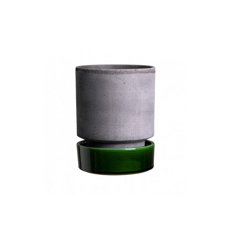 Køb Urtepotte Hoff Grey 8 cm | 69,95 | Flere størrelser | Dag til dag levering | Potte, Skjuler, Urtepot, Blomsterskjuler, Potteskjuler, Blomsterpotte, Blomsterkrukke, Bergs Potter, Glazed by Bergs