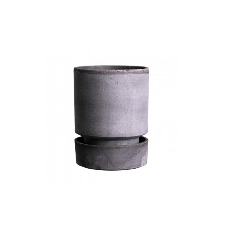 Køb Urtepotte Hoff Grey 8 cm | 69,95 | Flere størrelser | Dag til dag levering | Potte, Skjuler, Urtepot, Blomsterskjuler, Potteskjuler, Blomsterpotte, Blomsterkrukke, Bergs Potter, Glazed by Bergs