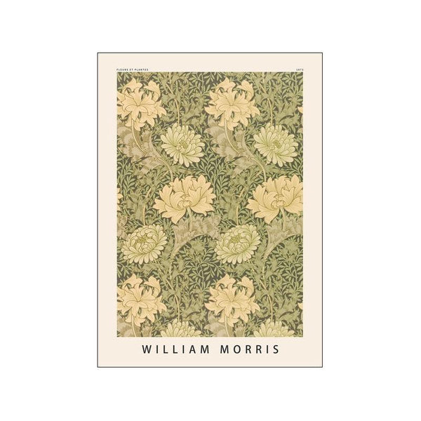 Køb Plakat Flowers and Plants | fra 249,95 | Billede, Kunst, PSTR studio, William,  Morris, Green flowers