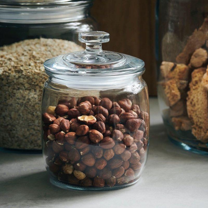 Køb Opbevaringsglas Ville Lille | 69,95 | Krydderiglas, Sylteglas, Syltetøjsglas, Dåse, Kaffedåse, Tedåse, Glas med låg, Glaskrukke, med glaslåg, House Doctor, Society of lifestyle, Glas til, Gryn, Mel, Ris, Kaffe, Kiks 