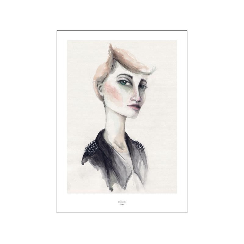 Køb Plakat Femme 03 50x70 cm | 429,00 | Billede, Kunst, Poster and Frame, B. Drews