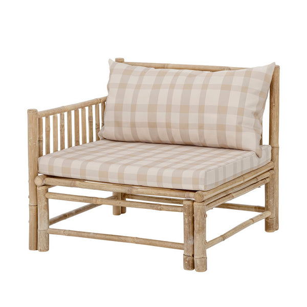 Køb Sofa Venstre Hjørne Korfu Natur Bambus | 2.099,00 | Fri fragt over 149 kr. | Hurtig levering | Dag til dag levering | Bloomingville | Have, Terrasse, Stol, Med hylde, Mondu, Sofa, Havemøbler, Have møbler, Loungeområde, Loungemøbler, Møbler, Udemøbler, Bænk, Udendørsmøbler