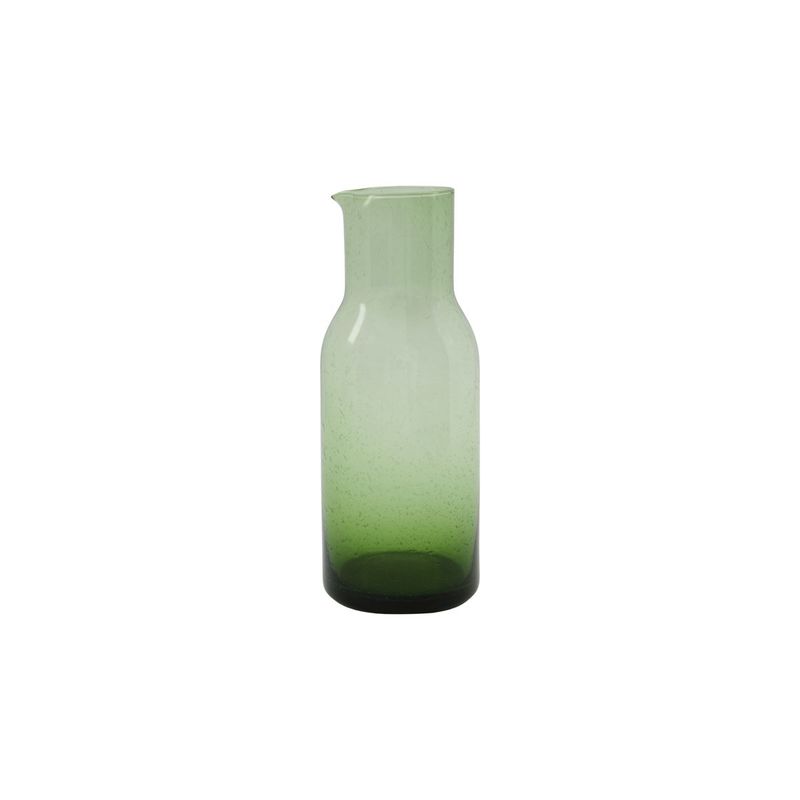 Køb Kande Rain Grøn | 229,95 | Fri fragt over 149 kr. | Hurtig levering | Dag til dag levering | House Doctor, Society of Lifestyle | Glaskande, Vandkande, Saftkande, Mundblæst