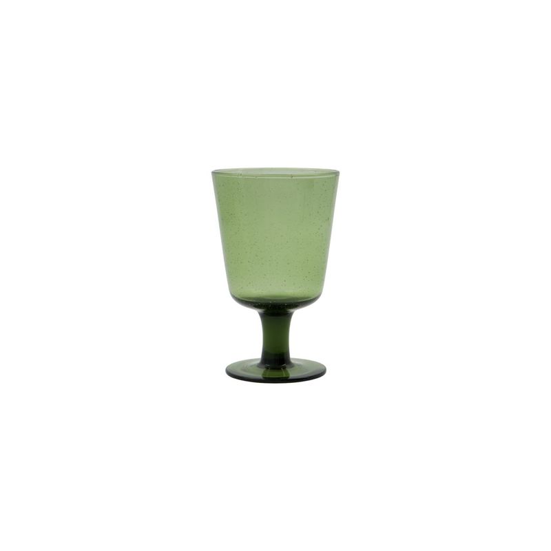 Køb Vinglas Rain Grøn | 99,95 | Fri fragt over 149 kr. | Hurtig levering | Dag til dag levering | House Doctor, Society of Lifestyle | Drikkeglas, Glas på stilk, Glas på fod