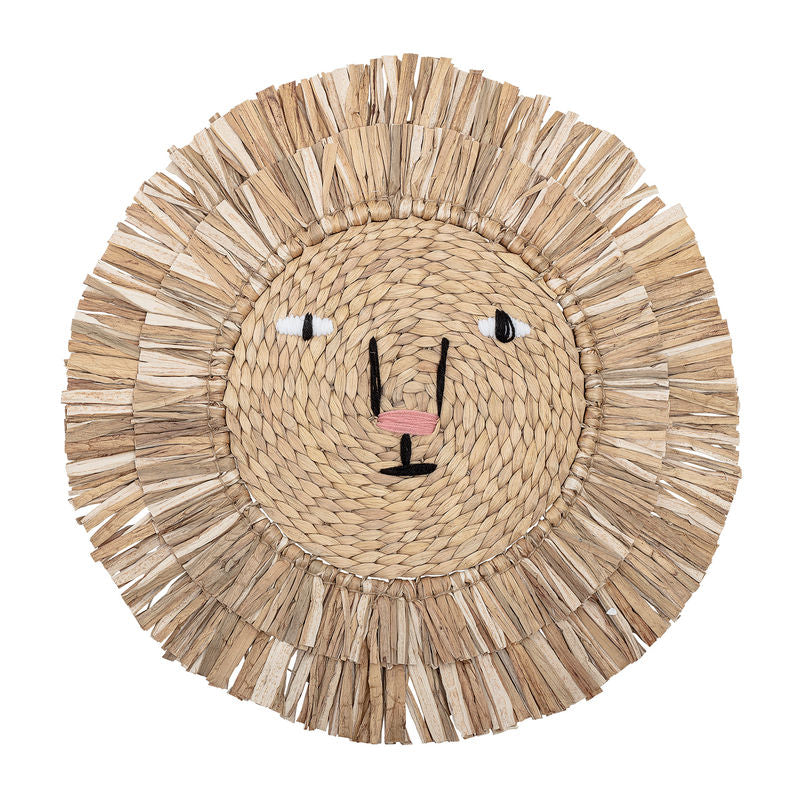 Køb Væg Dekoration Basir - Løve | 439,00 | Fri fragt over 149 kr. | Hurtig levering | Dag til dag levering | Bloomingville MINI | Billede, Kunst, Natur, Til børneværelset, Til børn, Vægdekoration