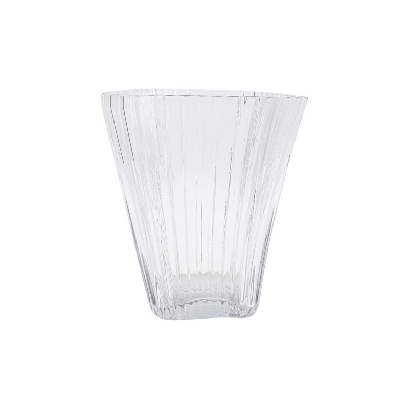 Køb Vase Orri Klar | 459,00 | Fri fragt over 149 kr. | Hurtig levering | Dag til dag levering | House Doctor, Society of Lifestyle | Blomstervase, Blomster, Skjuler, Glasvase, Dekorativ, Skulptur