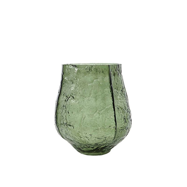 Køb Vase Moun Mørkegrøn | 459,00 | Fri fragt over 149 kr. | Hurtig levering | Dag til dag levering | House Doctor, Society of Lifestyle | Blomstervase, Blomster, Skjuler, Glasvase, Dekorativ, Skulptur