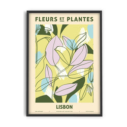 Køb Plakat Fleurs et Plantes - Lisbon 30x40 cm | 249,95 | Billede, Kunst, PSTR studio, Zoe Wodarz