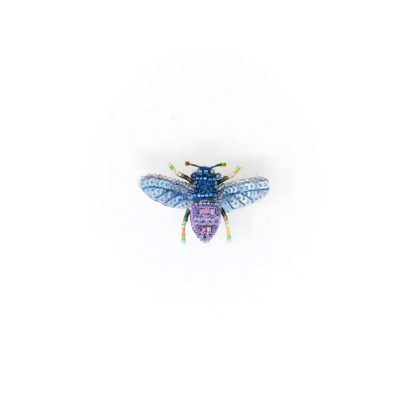 Køb Broche - Violet Carpenter Bee Brooch Pin | 369,00 | Fri fragt over 149 kr. | Hurtig levering | Dag til dag levering | TROVELORE | Vintage, Håndlavet, Hand made, Førsteklasses materialer, Godt design, Kvalitetsarbejde, Indien