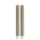 Køb Kronelys LED - sæt af 2 stk | 145,00 | Flere farver | Fri fragt over 149 kr. | Hurtig levering | Dag til dag levering | DELUXE HOMEART | LED-lys, LED-stearinlys, Stearinlys, Kunstigt lys, Batterilys, Lys med batterier, REAL FLAME™ 