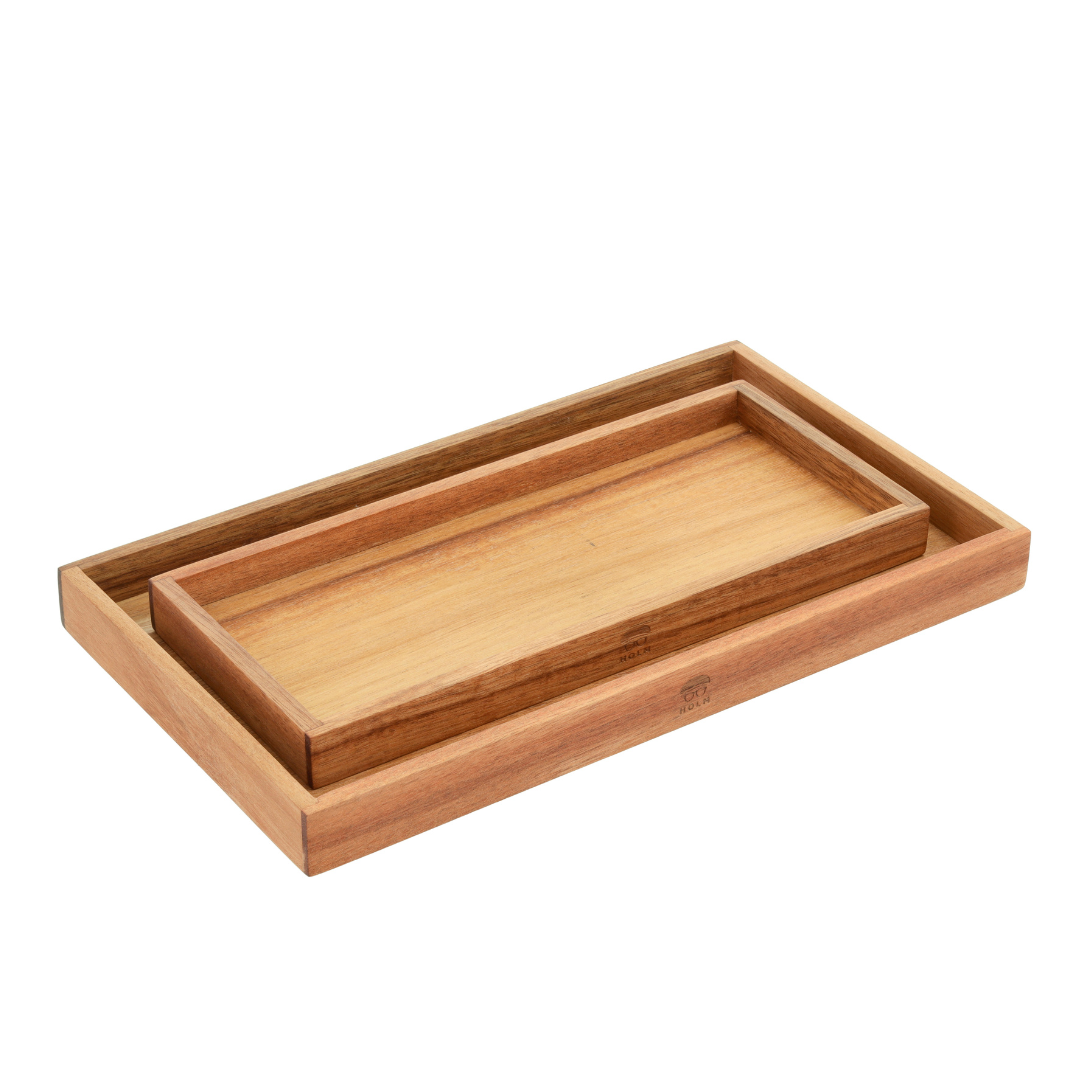 Køb Bakke Akacietræ | fra 119,95 | Fri fragt over 149 kr. | Hurtig levering | Dag til dag levering | Holm | Opbevaring, Nips, Serveringsbakke, Stilleben, Fad