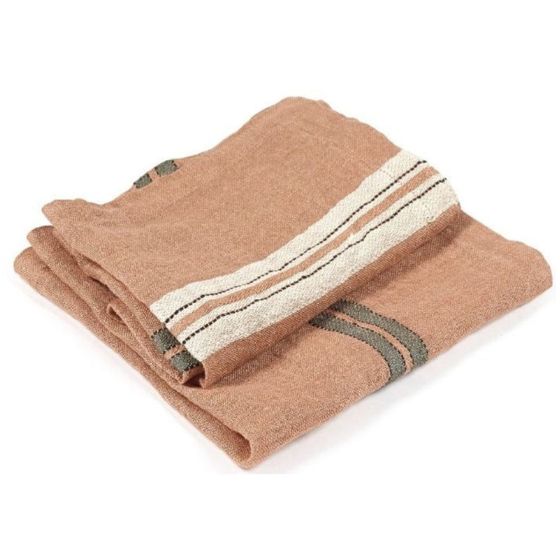 Køb Hørserviet Mojave Strib | 139,95 | Fri fragt over 149 kr. | Hurtig levering | Dag til dag levering | LIBECO | Dug til bordet, Borddug, Dug, Borddækning, Hør, 100% hør, Linned, Linen, Belgisk