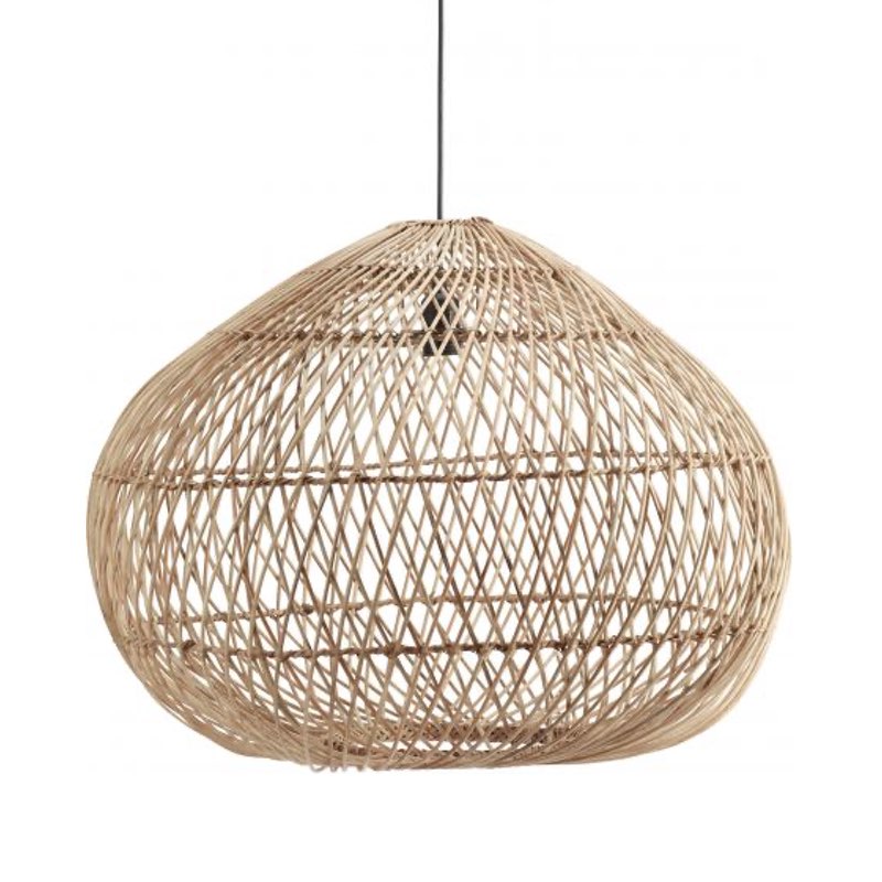 Køb Pendel i rattan Karen 70 cm | 2.699,00 | Dag til dag levering | Belysning, Lamper, Loftlampe