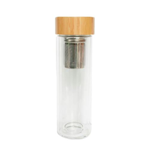 plint yummii yummii Termoflaske i glas med si termokande flaske Tåler maskinopvask slutter tæt engangsemballage