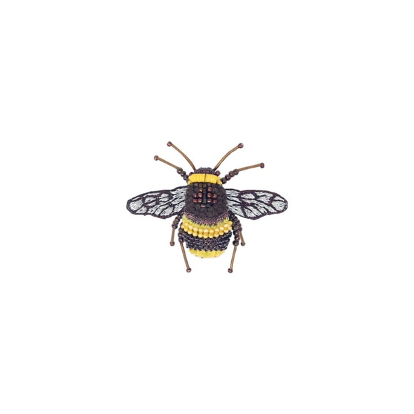 Køb Broche - Bumblebee Brooch Pin | 399,00 | Fri fragt over 149 kr. | Hurtig levering | Dag til dag levering | TROVELORE | Vintage, Håndlavet, Hand made, Førsteklasses materialer, Godt design, Kvalitetsarbejde, Indien