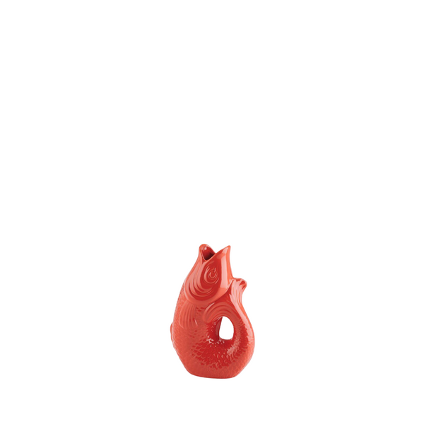 Køb Vase/karaffel Monsieur Carafon Fisk - Coral red | fra 129,95 | Fri fragt over 149 kr. | Hurtig levering | Dag til dag levering | GIFTCOMPANY | Blomstervase, Blomster, Skjuler, Keramikvase, Dekorativ, Skulptur, 3 størrelser