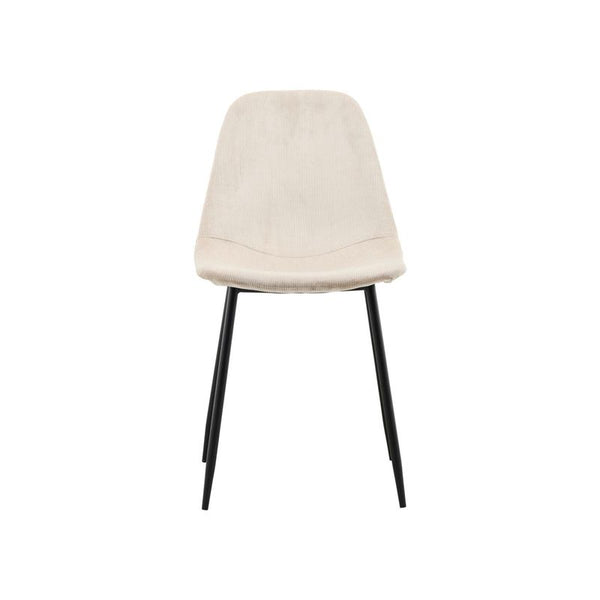 Køb Stol Found Sand | 599,00 | Fri fragt over 149 kr. | Hurtig levering | Dag til dag levering | House Doctor, Society of Lifestyle | Spisestuestol, Kontorstol, Møbel, Stol uden armlæn, Fløjl