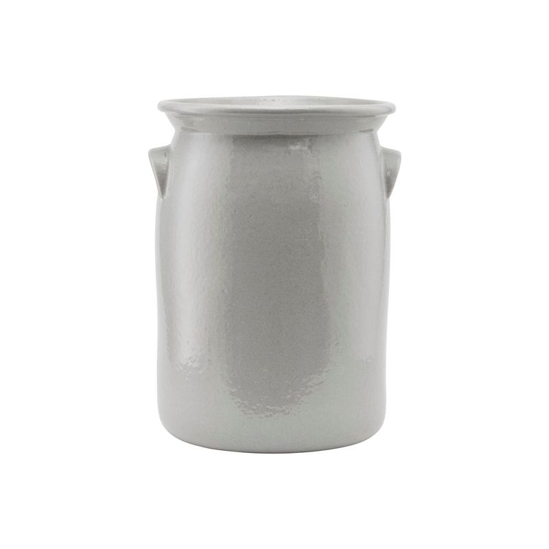 Køb Keramik krukke Skallegrå | 540,00 | Dag til dag levering | Meraki, Lerkrukke, Rustik, Beholder, Opbevaring, Pynt