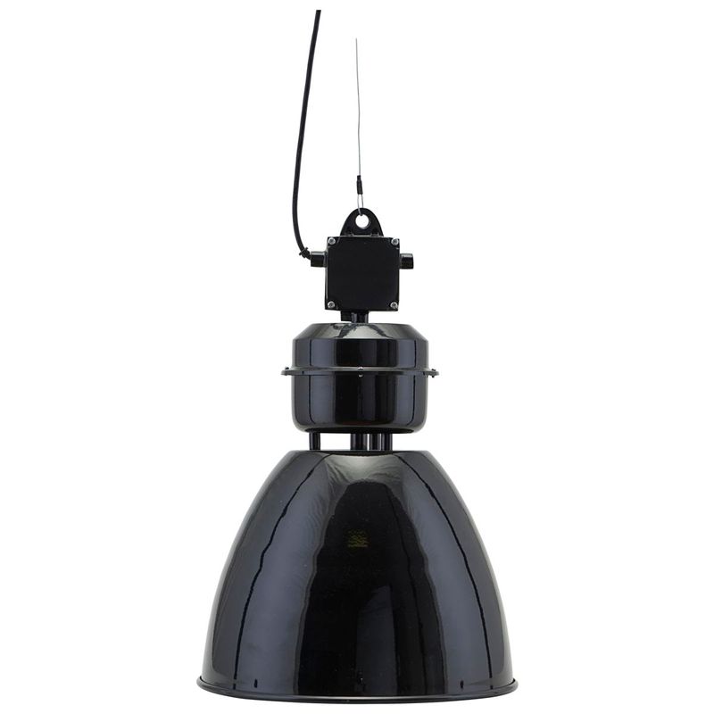 Køb Lampe Volumen Sort | 1.999,00 kr. | Fri fragt over 149 kr. | Hurtig levering | Dag til dag levering | House Doctor, Society of Lifestyle | Pendel, loftlampe, Køkkenlampe, Spisebordslampe, Tidsløst design, Hængelampe, Metal skærm 