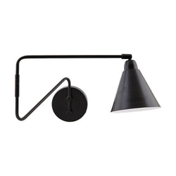 Køb Væglampe med svingarm Game Sort | 1.199,00 | Fri fragt over 149 kr. | Hurtig levering | Dag til dag levering | House Doctor, Society of Lifestyle | Sengelampe, Sofalampe, Hjørnelampe, Hyggelig Lampe, Lampe, Lampe med skærm, Tidsløst design, Læselampe
