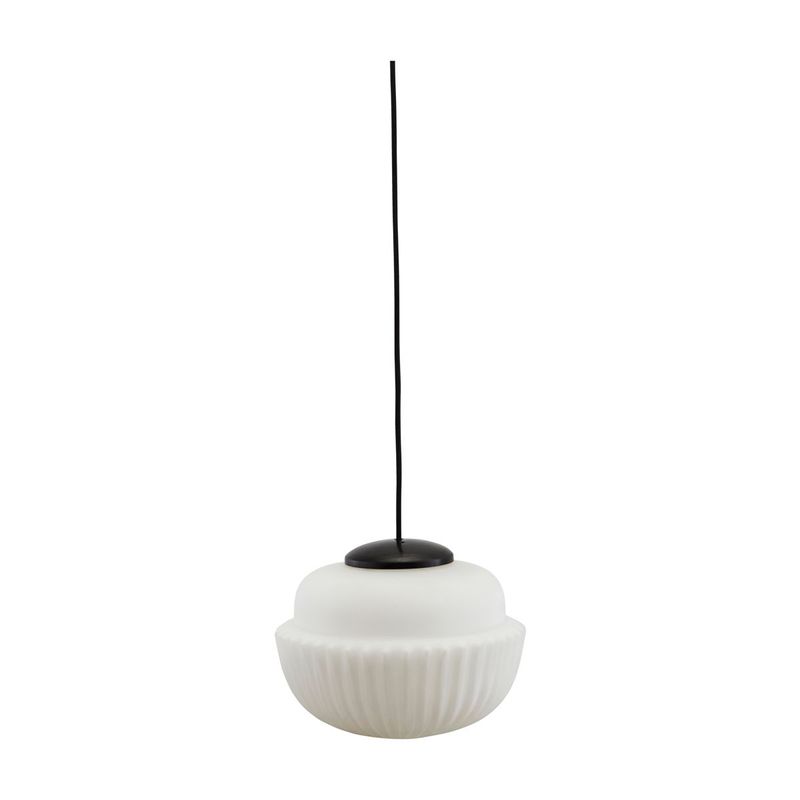 Køb Pendel Acorn Hvid - stor | 1.299,00 | Fri fragt over 149 kr. | Hurtig levering | Dag til dag levering | House Doctor, Society of Lifestyle | Belysning, Lampe, Loftlampe