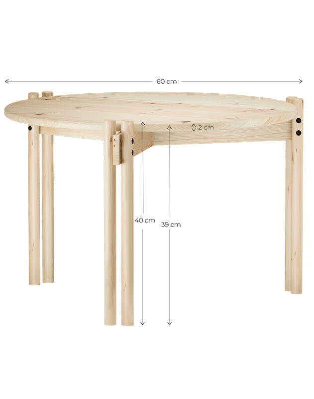 Køb Bord højt Sticks Table - Poppy Red | 1.999,00 | Fri fragt over 149 kr. | Hurtig levering | Dag til dag levering | Karup Design | Sidebord, Sofabord, Sengebord, Rundt bord