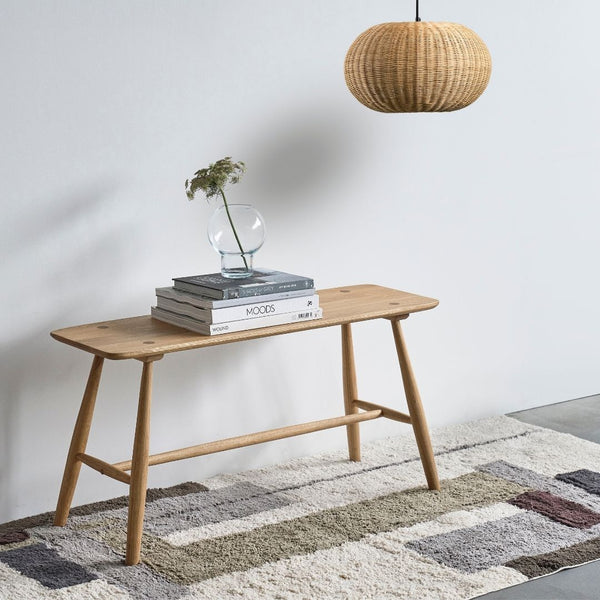 Køb Bænk Bodo Eg | 1.279,00 | Fri fragt over 149 kr. | Hurtig levering | Dag til dag levering | Villa Collection, Bord, Sidebord, Sofabord, Sengebord, Hylde, Taburet