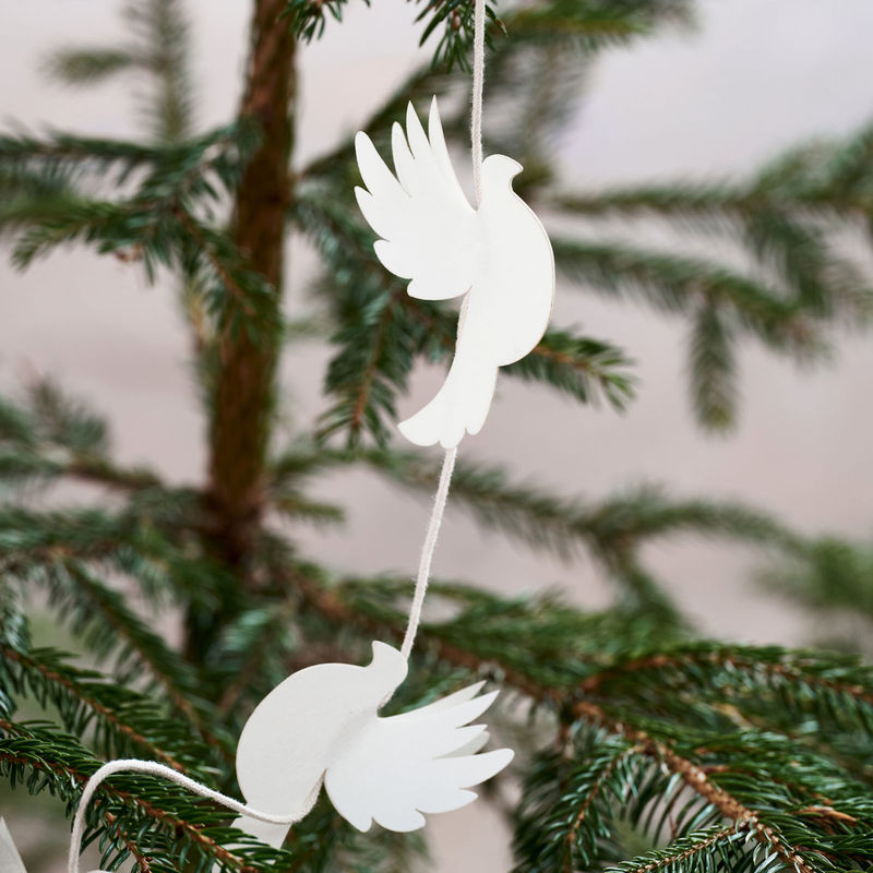 Køb Guirlande Bird Råhvid | 89,95 | Fri fragt over 149 kr. | Hurtig levering | Dag til dag levering | House Doctor, Society of Lifestyle | Dekoration, Jul, Julepynt, Pynt, Mobile, Papirklip