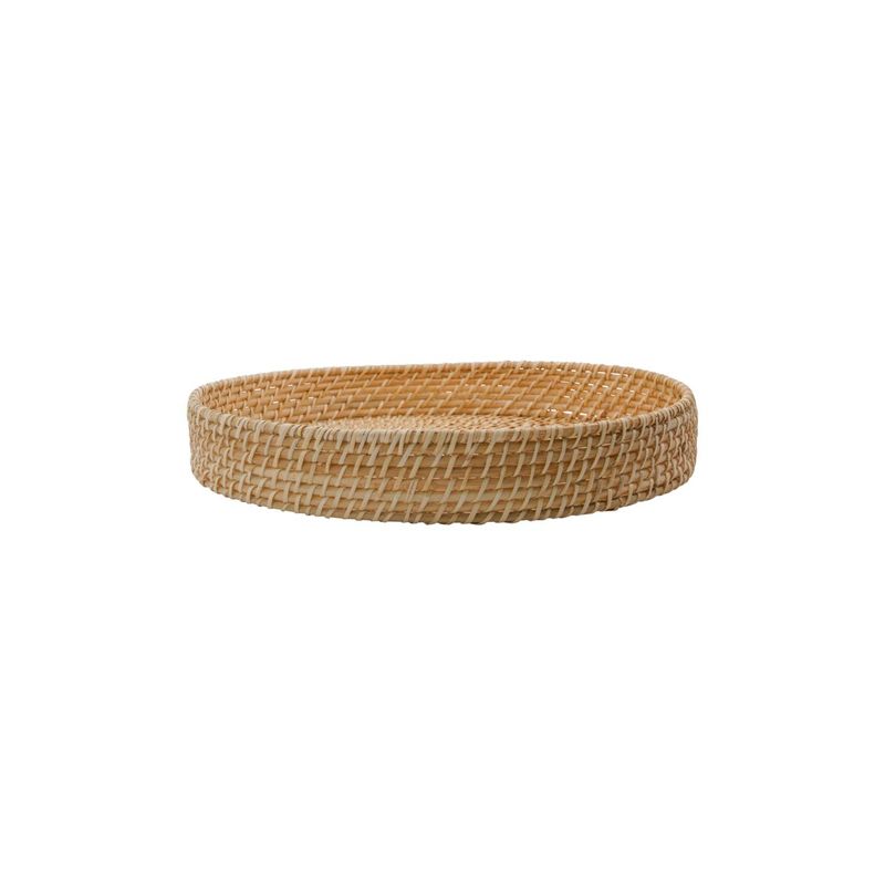 Køb Bakke Taan Natur | 399,00 | Fri fragt over 149 kr. | Hurtig levering | Dag til dag levering | House Doctor, Society of Lifestyle | Serveringsbakke, Dekoration, , Bambus, Rattan, Dekorationsbakke, Bakke til servering, Bakke til pynt, Rattanbakke