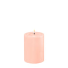 Køb Bloklys Rosa LED | fra 99,95 | Flere størrelser | Fri fragt over 149 kr. | Hurtig levering | Dag til dag levering | DELUXE HOMEART | LED-lys, LED-bloklys, Bloklys, Kunstigt lys, Batterilys, Lys med batterier, REAL FLAME™ 