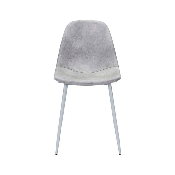 Køb Stol Found Antik lysegrå | 699,00 | Fri fragt over 149 kr. | Hurtig levering | Dag til dag levering | House Doctor, Society of Lifestyle | Spisestuestol, Kontorstol, Møbel, Stol uden armlæn, Læder look