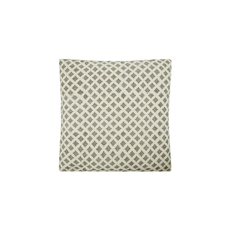 Køb Pudebetræk Mari Beige 50x50 cm | 199,95 | Flere størrelser | Fri fragt over 149 kr. | Hurtig levering | Dag til dag levering | House Doctor | Pudebetræk, Indisk bloktryk, Pude med bloktryk, Pudebetræk med bloktryk, Pudebetræk med indisk bloktryk, Beige