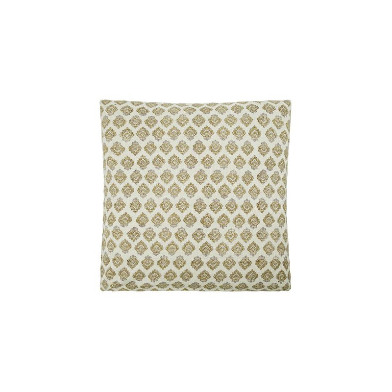 Køb Pudebetræk Saba Beige 50x50 cm | 199,95 | Flere størrelser | Fri fragt over 149 kr. | Hurtig levering | Dag til dag levering | House Doctor | Pudebetræk, Indisk bloktryk, Pude med bloktryk, Pudebetræk med bloktryk, Pudebetræk med indisk bloktryk, Beige