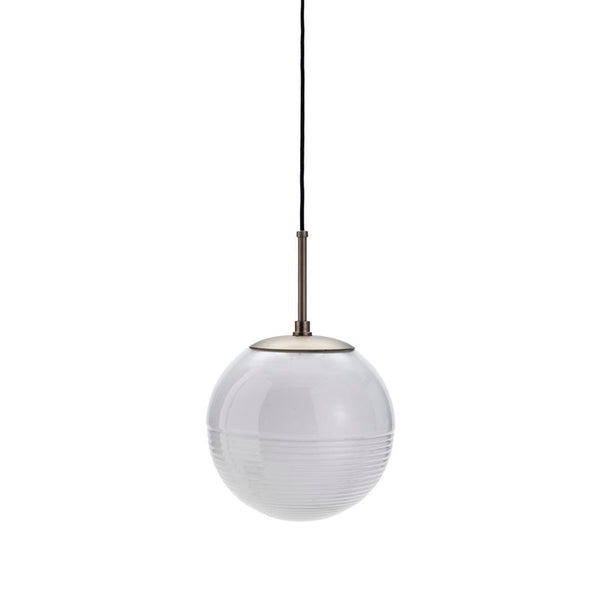 Køb Lampe Halda Hvid/Brun - lille | 1.199,00 | Fri fragt over 149 kr. | Hurtig levering | Dag til dag levering | House Doctor, Society of Lifestyle | Belysning, Lampe, Loftlampe, Pendel