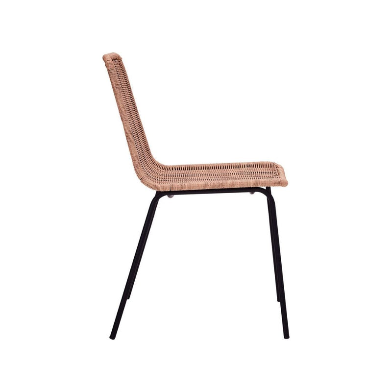 Køb Stol Hapur Natur | 989,00 | Fri fragt over 149 kr. | Hurtig levering | Dag til dag levering | House Doctor, Society of Lifestyle | Spisestuestol, Kontorstol, Møbel, Stol uden armlæn, Flet stol, Stol, Havestol, Kurvestol, Fletstol, PE flet, Jern