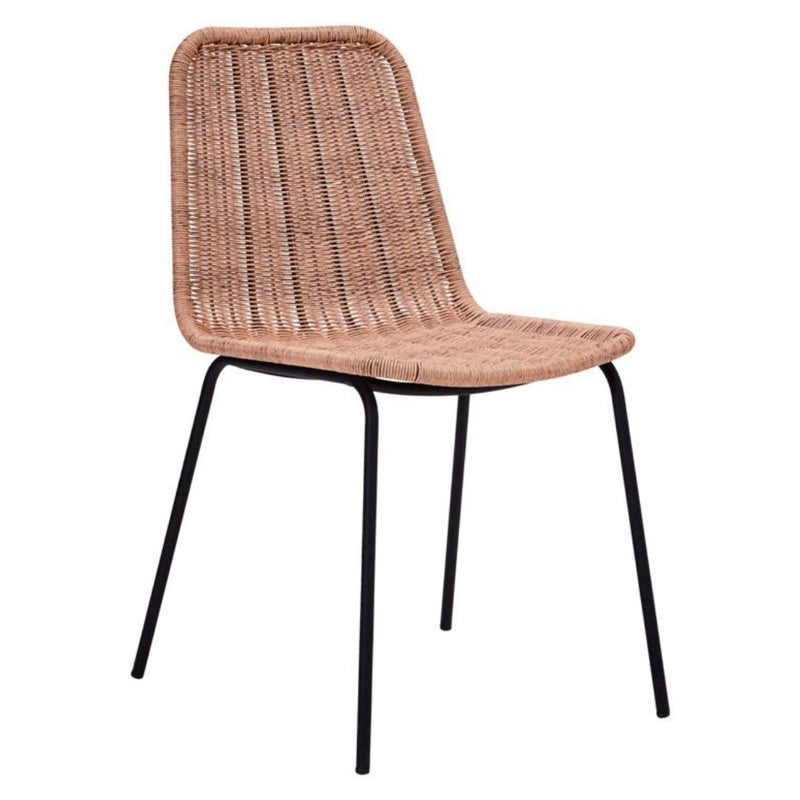 Køb Stol Hapur Natur | 989,00 | Fri fragt over 149 kr. | Hurtig levering | Dag til dag levering | House Doctor, Society of Lifestyle | Spisestuestol, Kontorstol, Møbel, Stol uden armlæn, Flet stol, Stol, Havestol, Kurvestol, Fletstol, PE flet, Jern