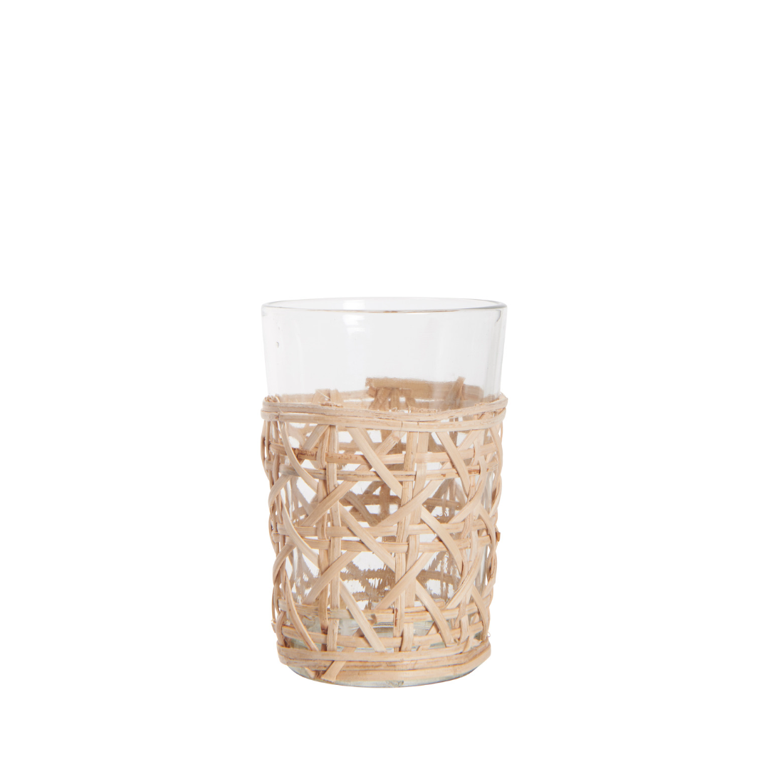 Køb Lygte til fyrfadslys med søgræsflet | 29,95 | Fri fragt over 149 kr. | Hurtig levering | Dag til dag levering | Ib Laursen | Glas, Vandglas, Drikkeglas, Fyrfadsstage, Glas til lys, Glas i holder