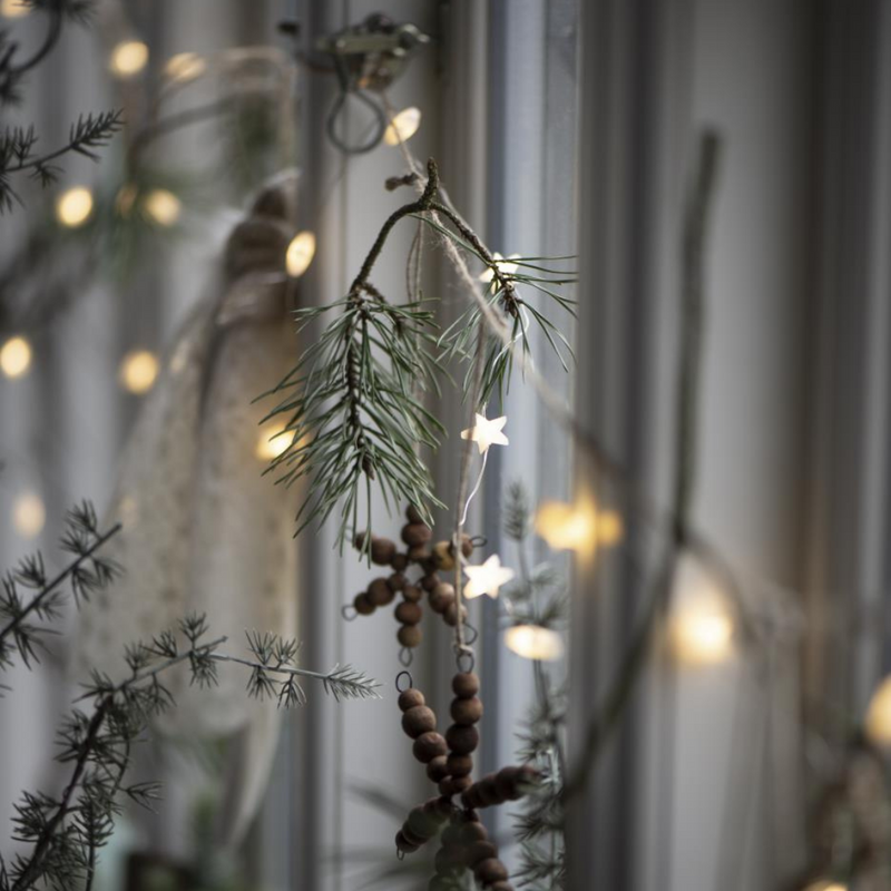 Køb Lyskæde med 40 LED lys ude-/ og indedørs | 99,95 | Fri fragt over 149 kr. | Hurtig levering | Dag til dag levering | Ib Laursen | Dekoration, Julelys, Elektrisk lys, Juletrælys, Belysning, Lamper, Stjerne, Hjerte, Snebold