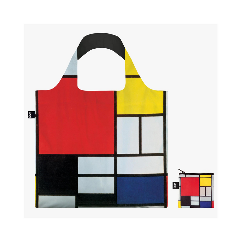 Køb Indkøbspose Piet Mondrian Composition 1921 | 85,00 | Fri fragt over 149 kr. | Hurtig levering | Dag til dag levering | Loqi | Håndtaske, Træningstaske, Totetaske, Indkøbstaske, Tote bag, Undgå plastposer, Undgå engangsposer, Stofnet, Genbrugsmulepose, Pose, Net, Indkøbsnet