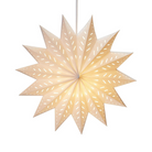 Køb Stjerne Alfa Hvid | fra 189,95 | Fri fragt over 149 kr. | Hurtig levering | Dag til dag levering | PR Home | Adventsstjerne, Stjerne, Julestjerne, Topstjerne, Belysning, Indendørsbelysning, Pendel, Jul, Julepynt 
