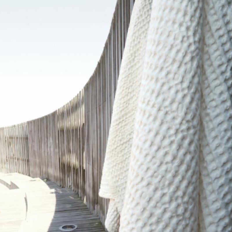 Køb Badelagen // Tæppe Big waffle 150x100 cm | 499,00| The Organic Company, Badeværelse, Personligpleje, Håndklæde