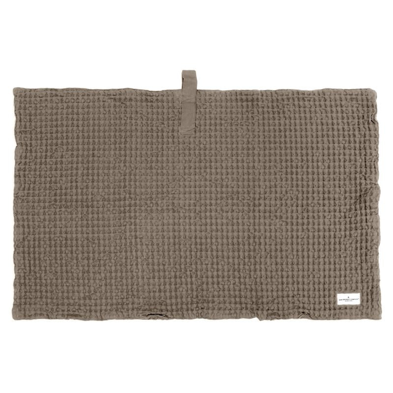Køb Bademåtte Big waffle 80x55 cm | 369,00 | The Organic Company, Badeværelse, Måtte, Gulvmåtte